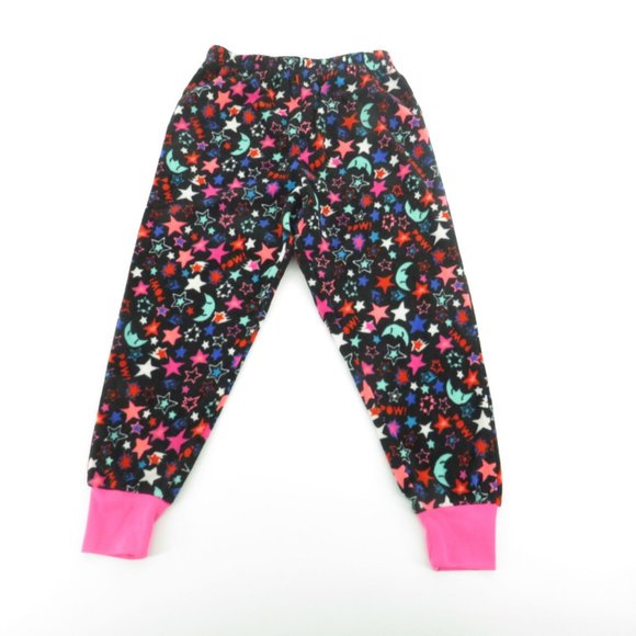 Cuddl Duds Girls 3-Piece Pajama Set Star & Moon Print Size 4/5 NWT $36 - Picture 4 of 5